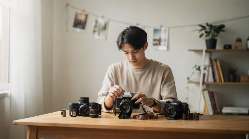A Day in the Life of a Film Photographer