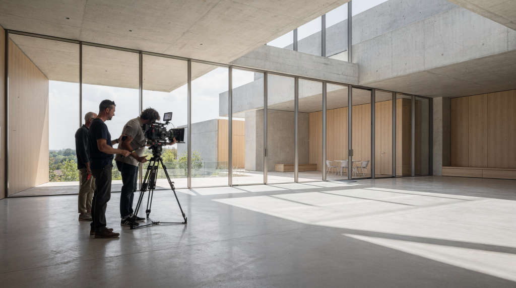 Behind the Scenes of an Architectural Film Shoot