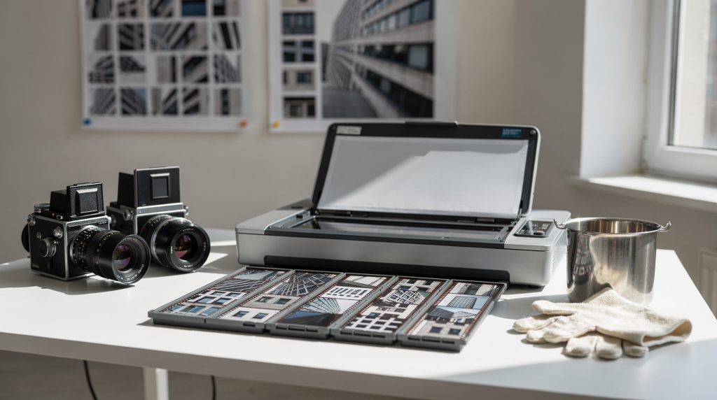 Developing and Scanning Film for Architectural Detail