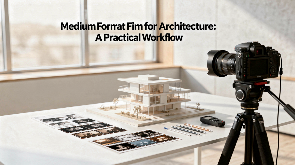 Medium Format Film for Architecture: A Practical Workflow